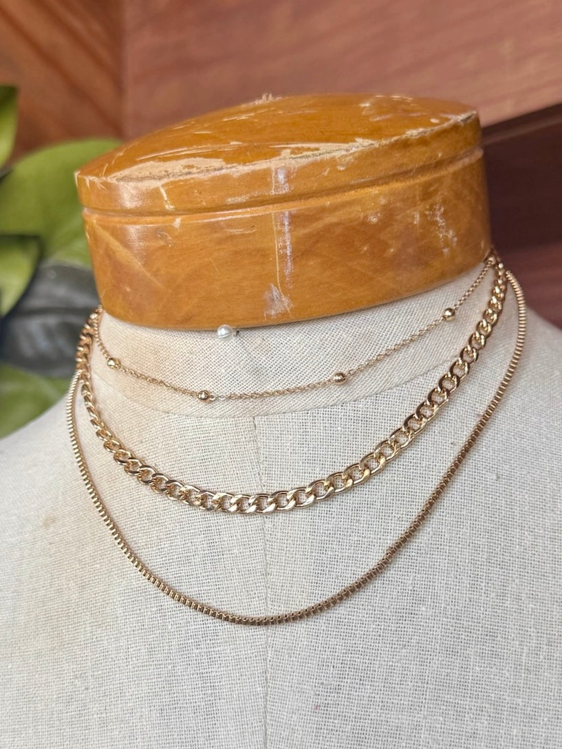 Gold Layered Necklace