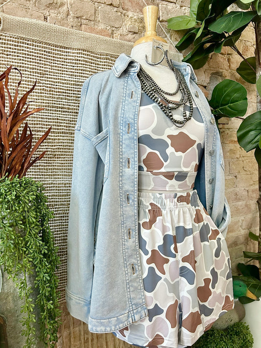 Wait Till You’re Ready Light Wash Jacket