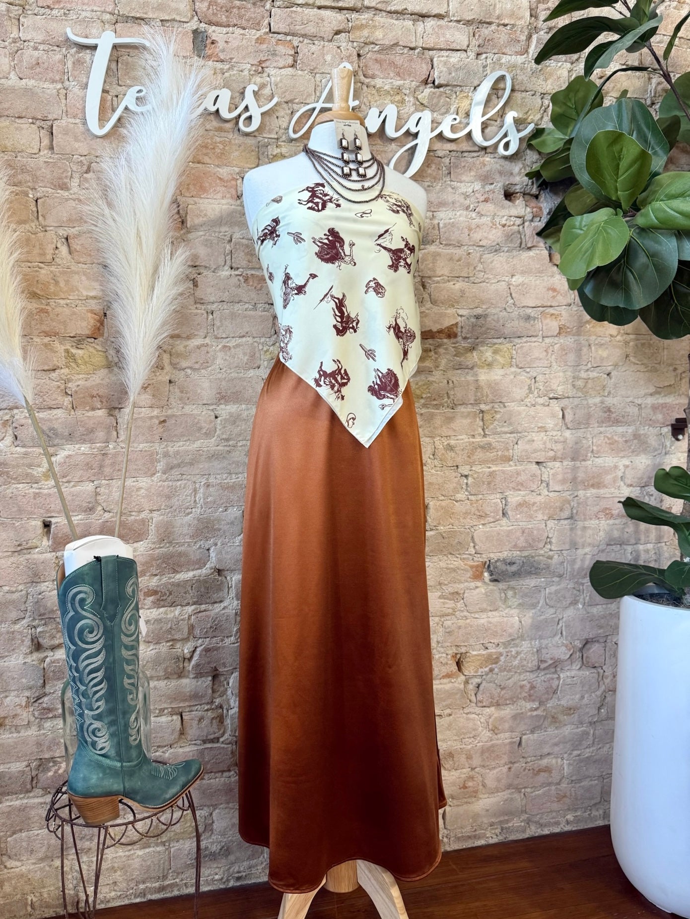 Let's Fiesta Western Print Wild Rag