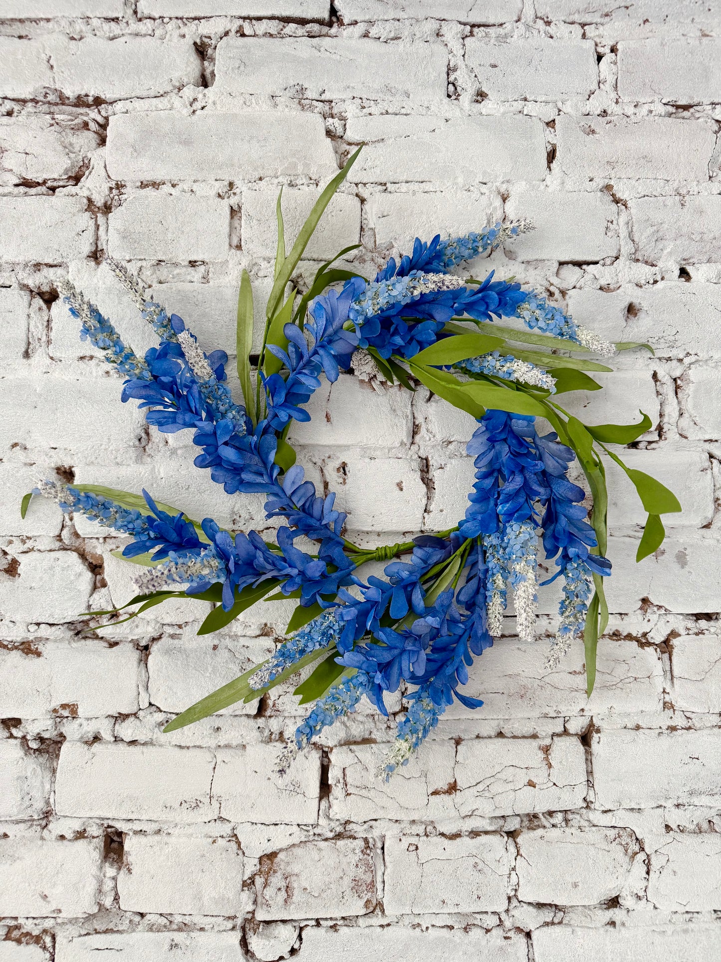 Bluebonnet Floral Wreath