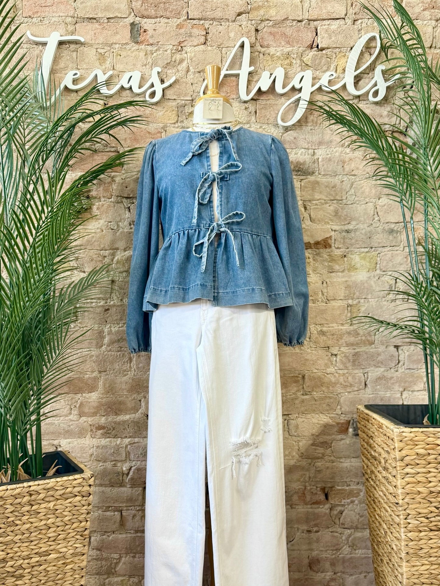 The Dreamer Denim Blouse