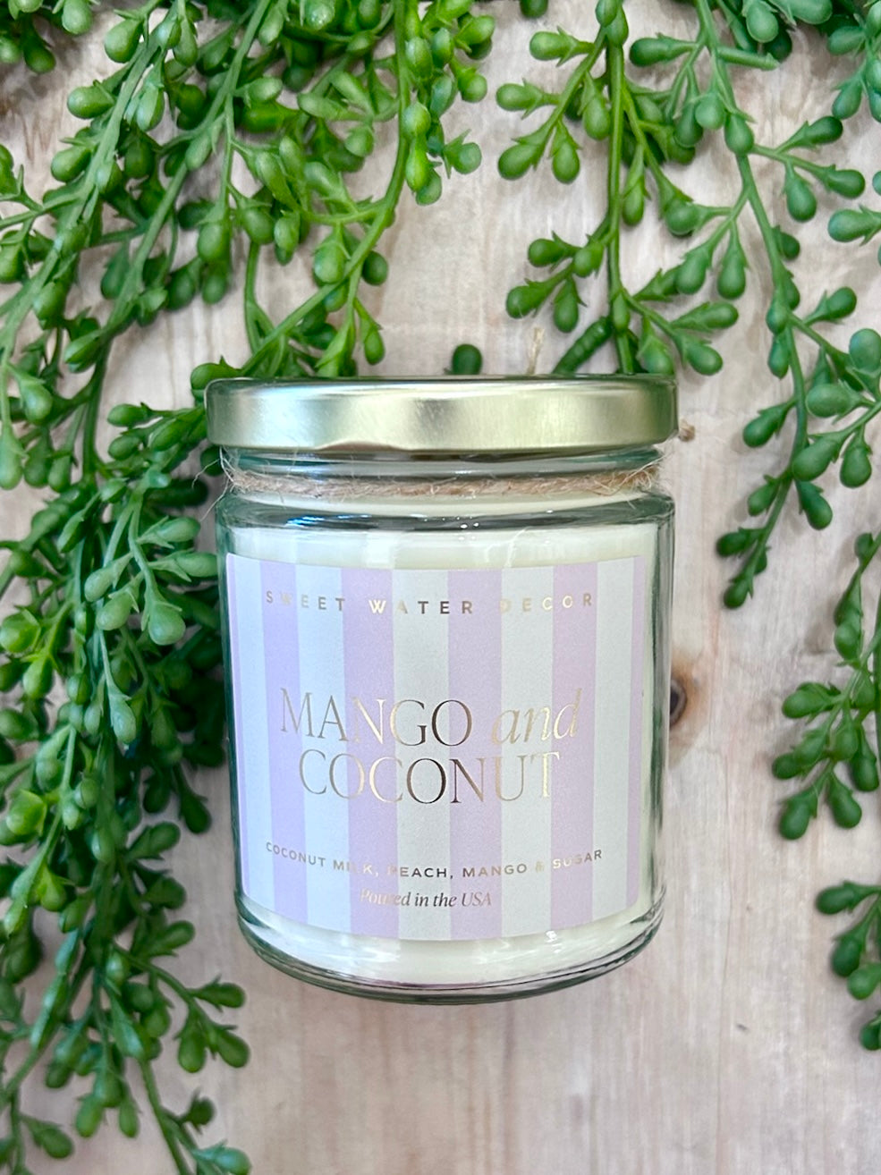 Mango & Coconut Candle