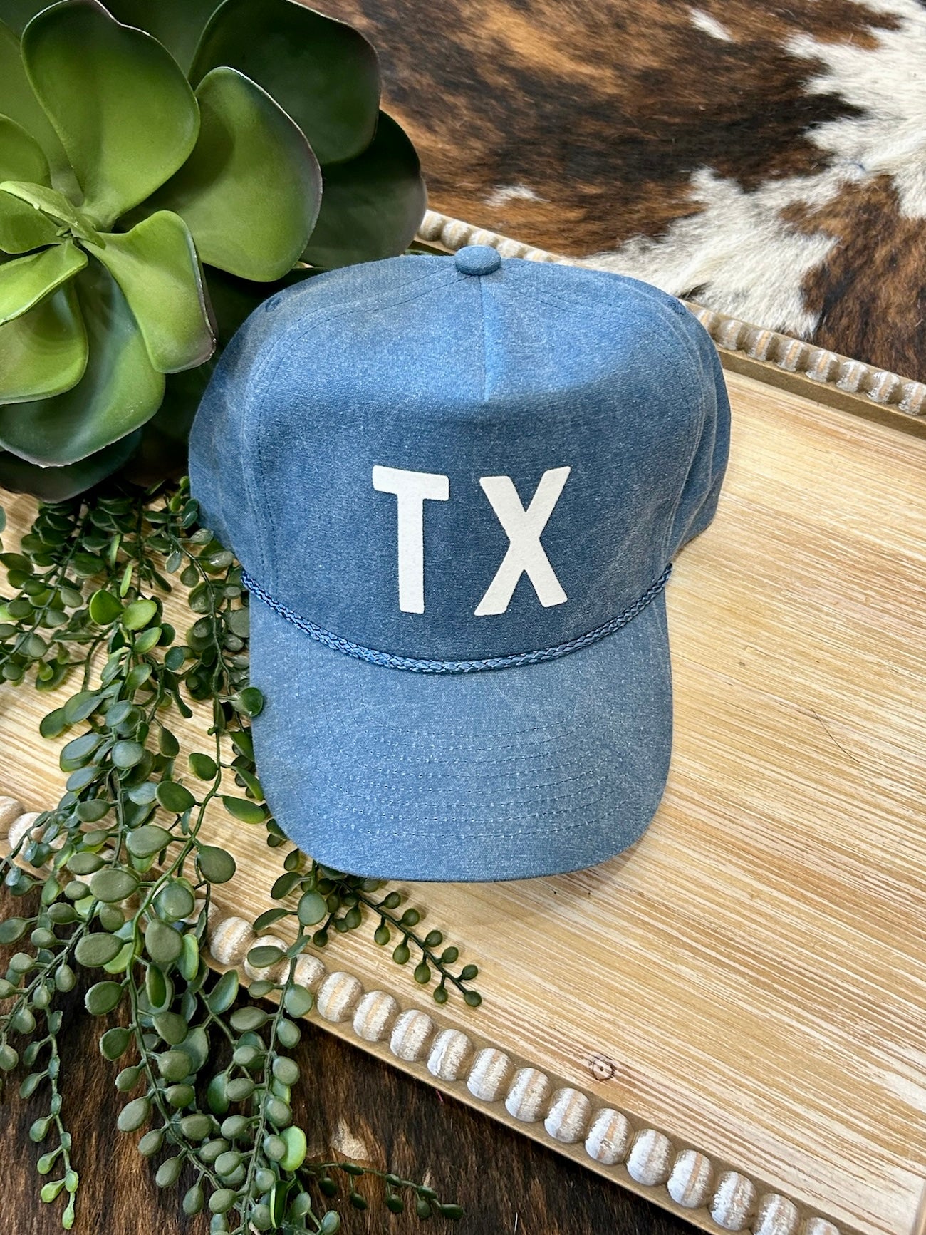 Blue TX Trucker Cap