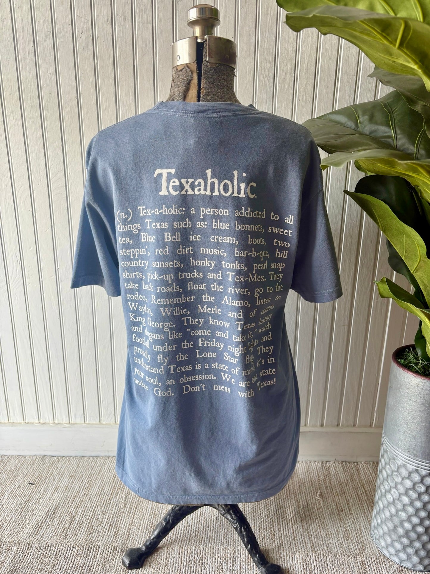 Blue Jean Texaholic Graphic Tee
