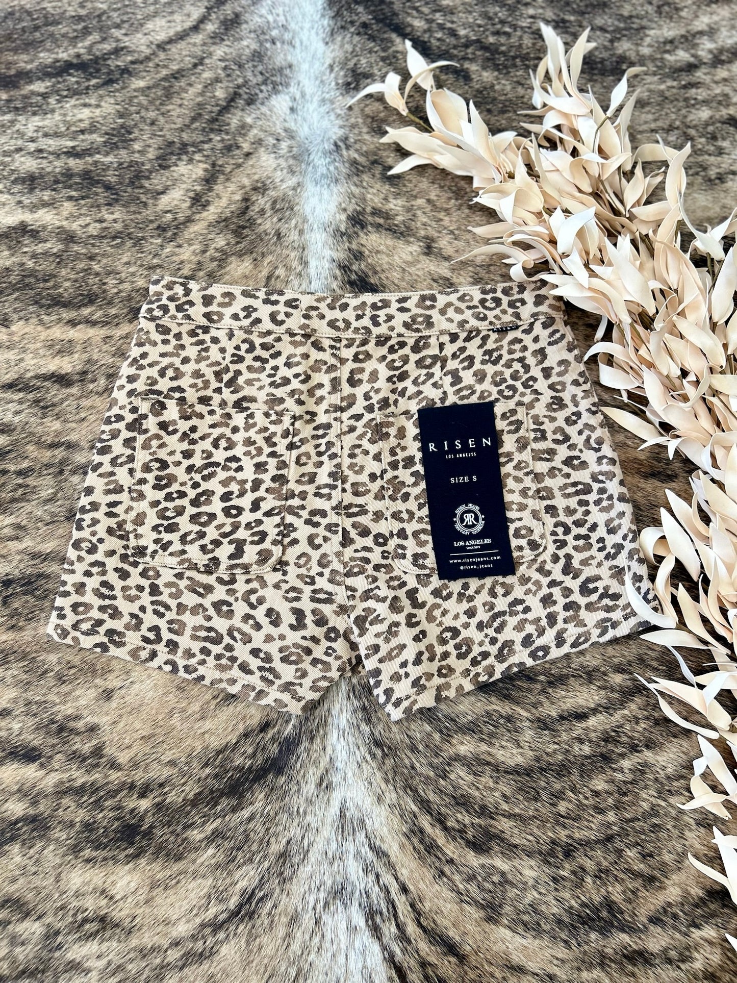 Will Love You Till The End Of Time Leopard Print Skort