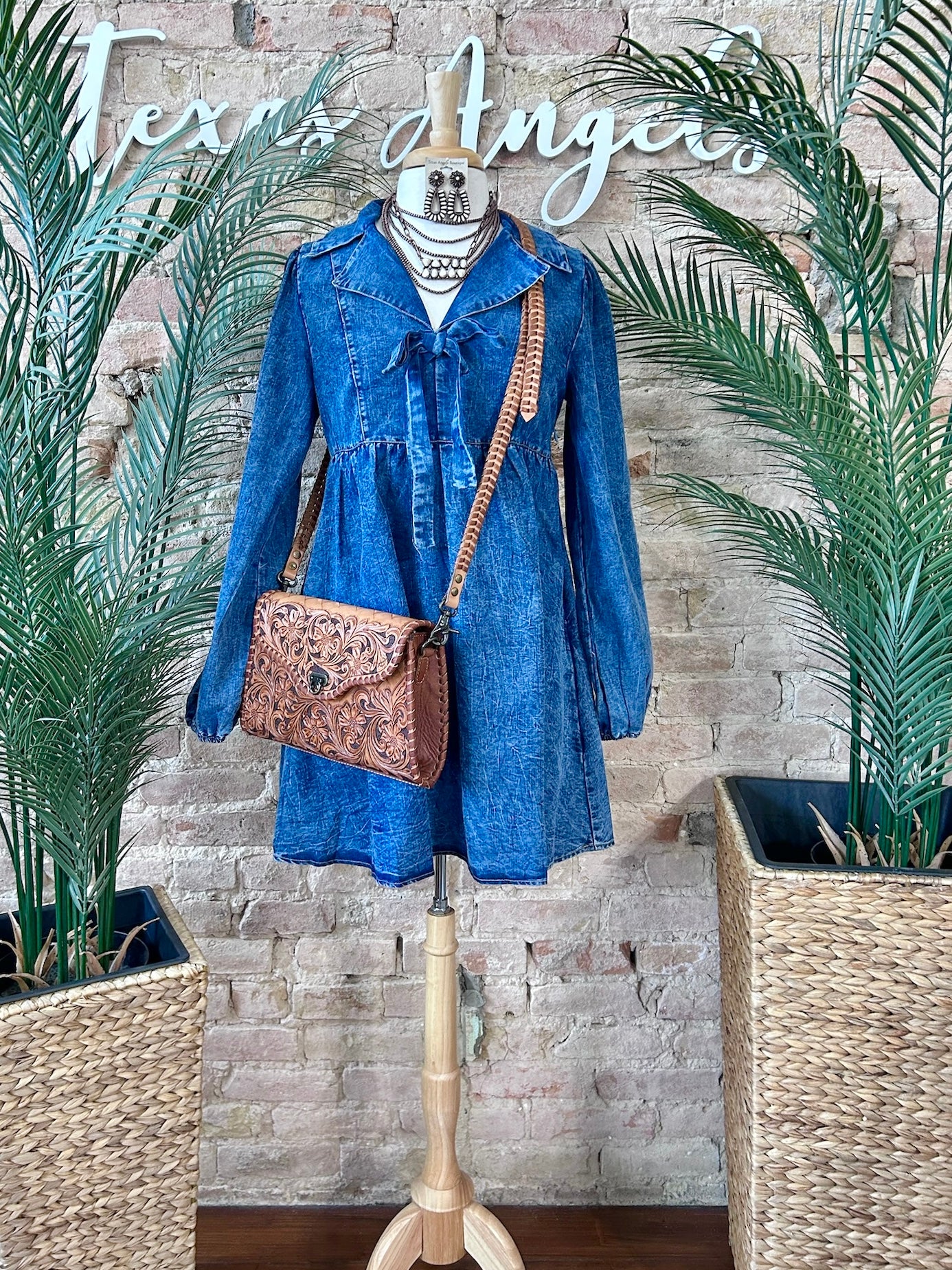 Dandelion Denim Dress