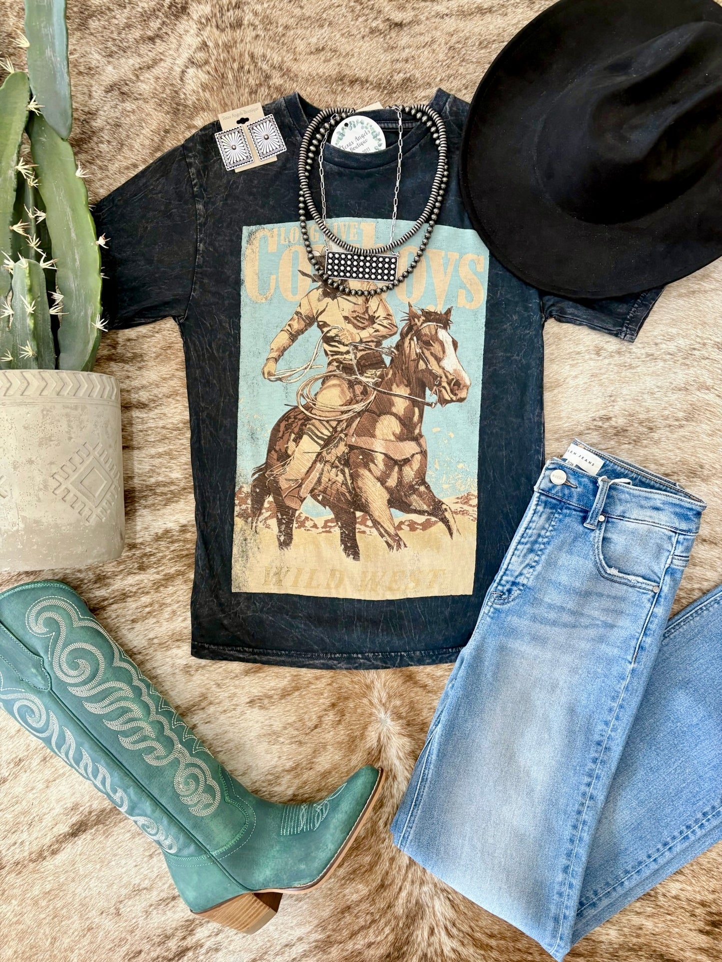 Cowboys Wild West Graphic Tee