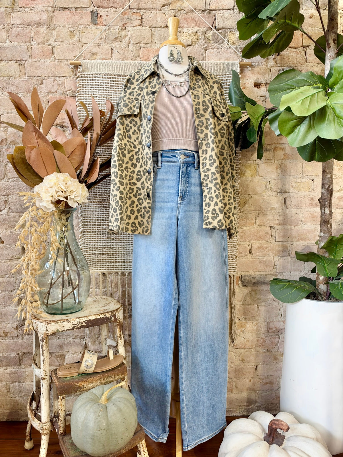Locked In Leopard Print Jacket