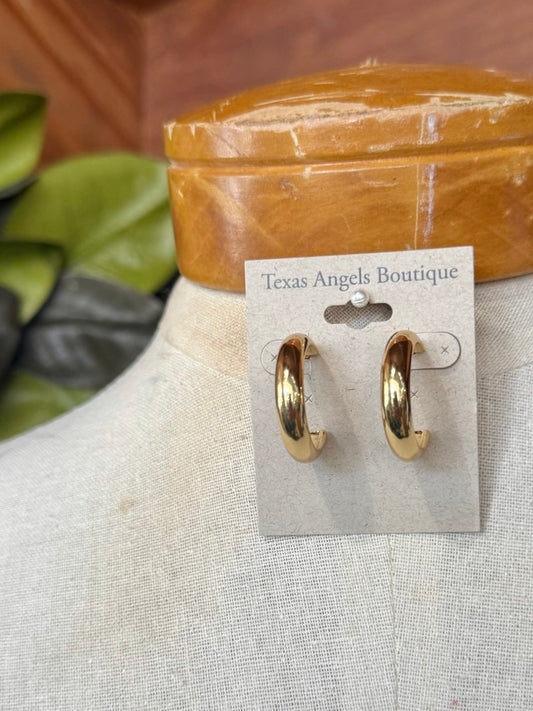 Gold Hoop Earrings