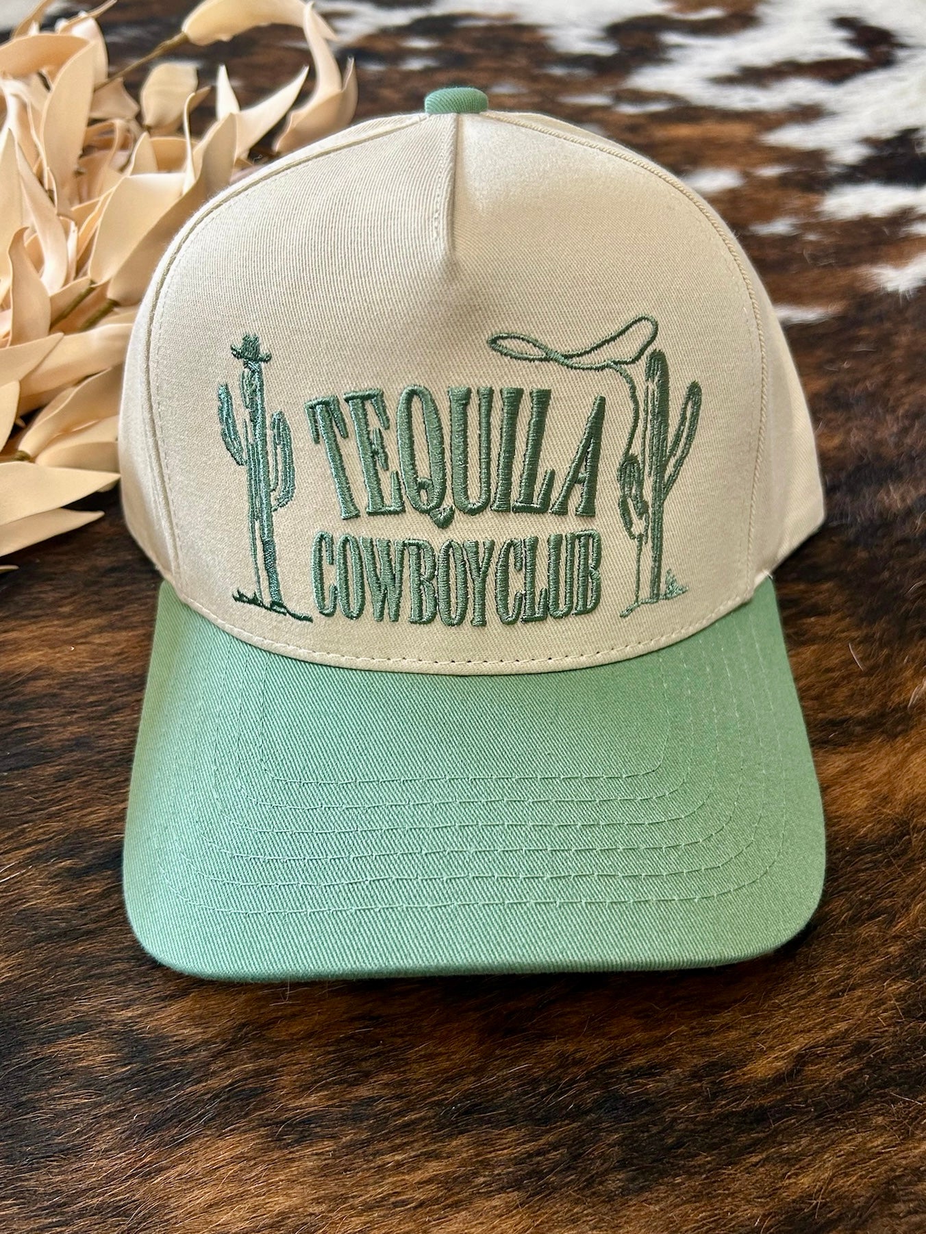 Tequila Cowboy Club Sage Trucker Hat