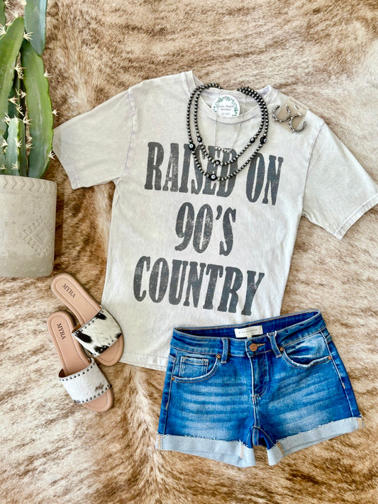Raised On 90's Country Graphic Tee