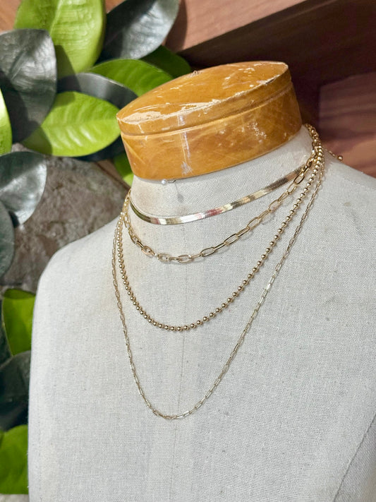 Gold Layered Necklace