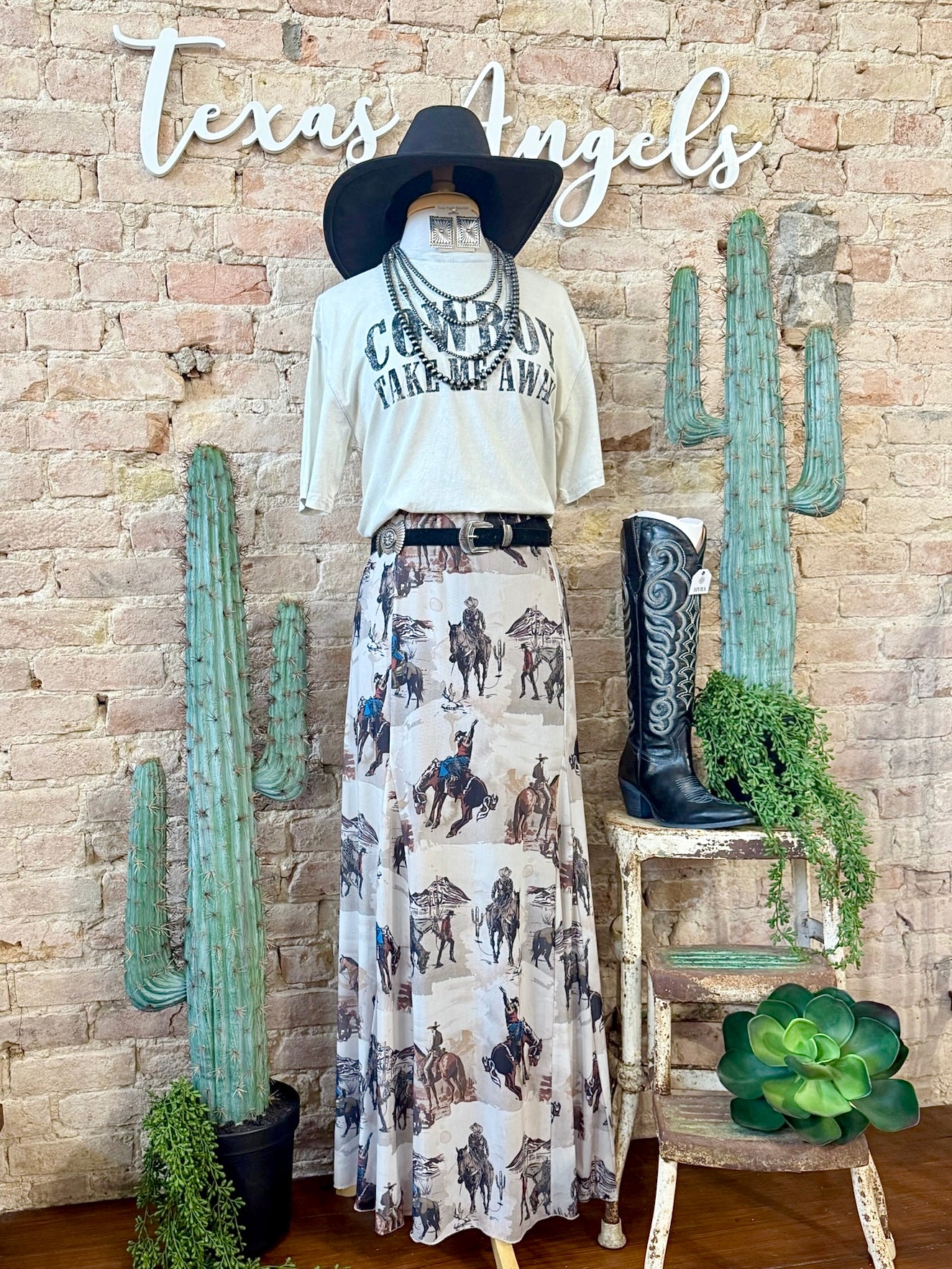 Cowboy Take Me Away Graphic Tee