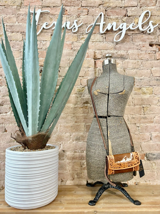 American Darling Cowhide Leather Crossbody