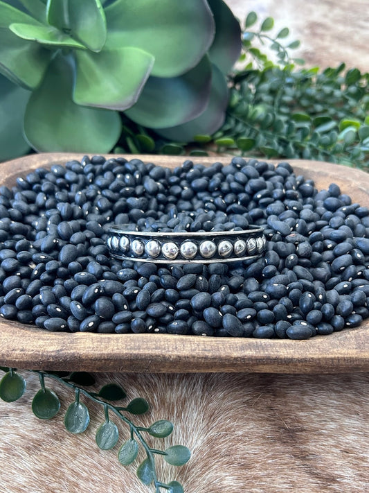 Medium Silver Bangle