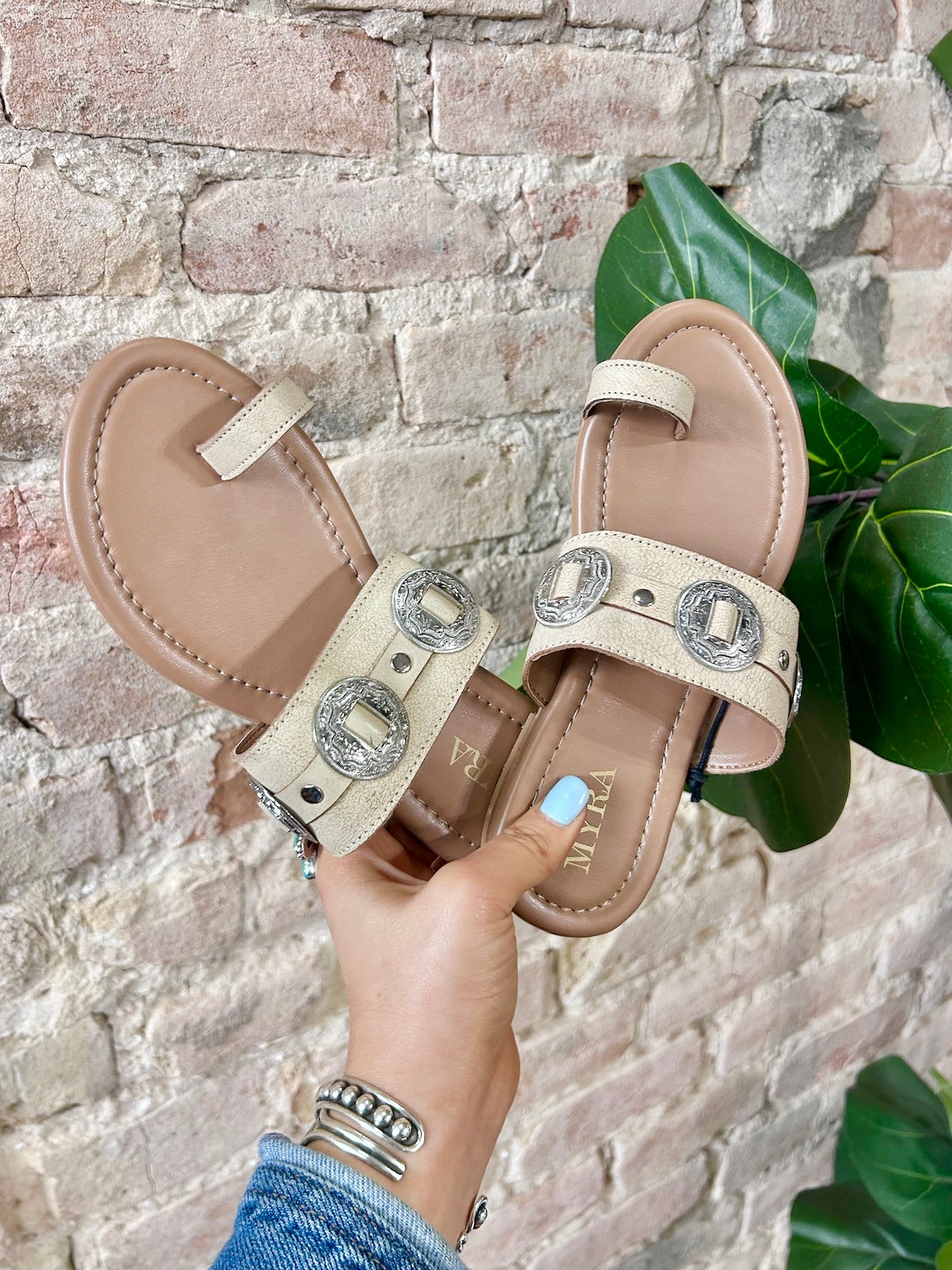 MYRA Leather Sandals