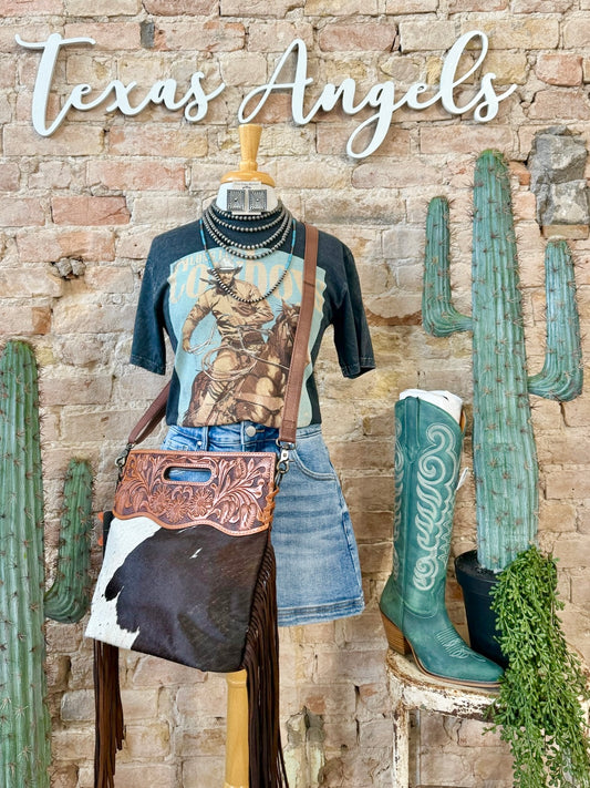 RESTOCK Cowboys Wild West Graphic Tee