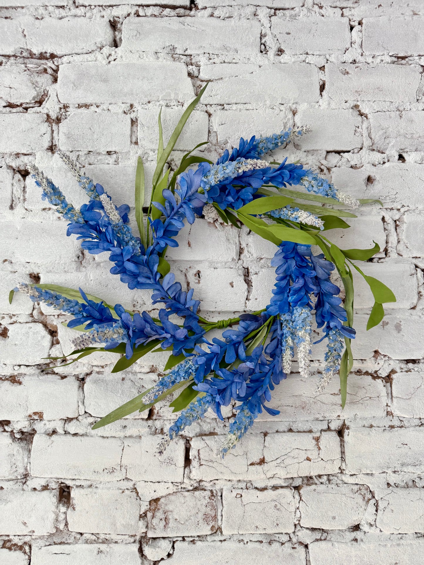 Bluebonnet Floral Wreath