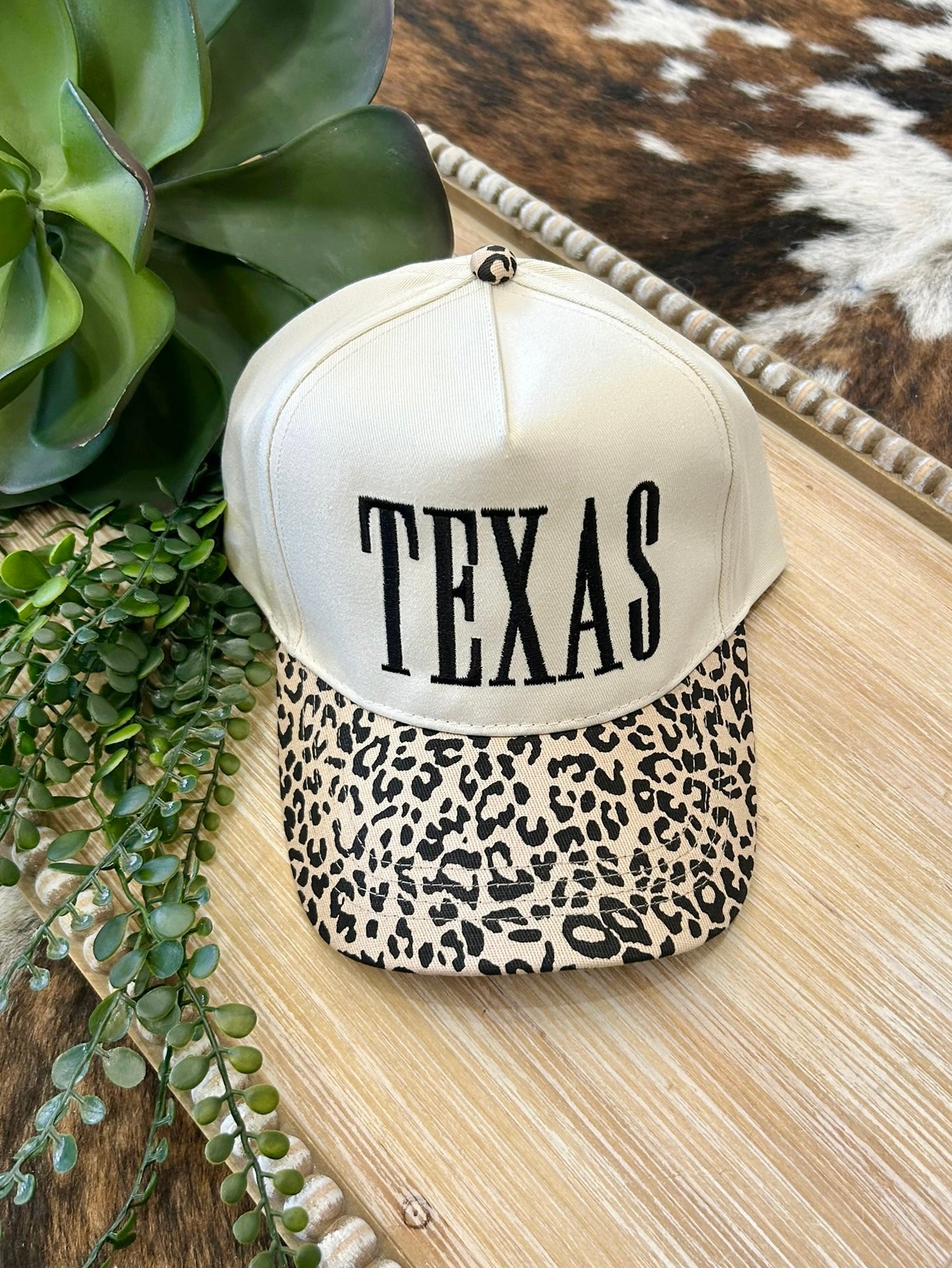 RESTOCK Texas Black Embroidered Trucker Hat