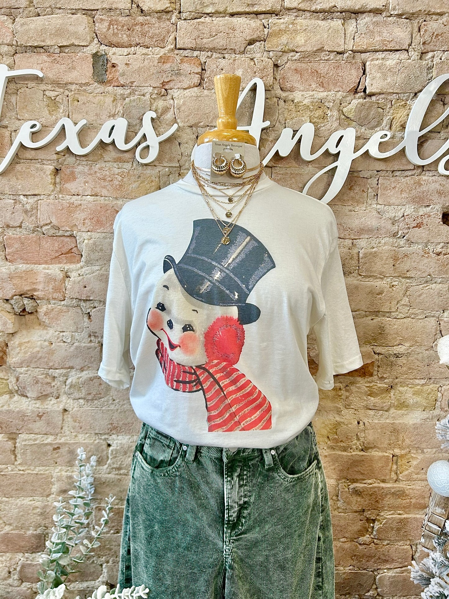 50% Off - Frosty The Snowman Graphic Tee