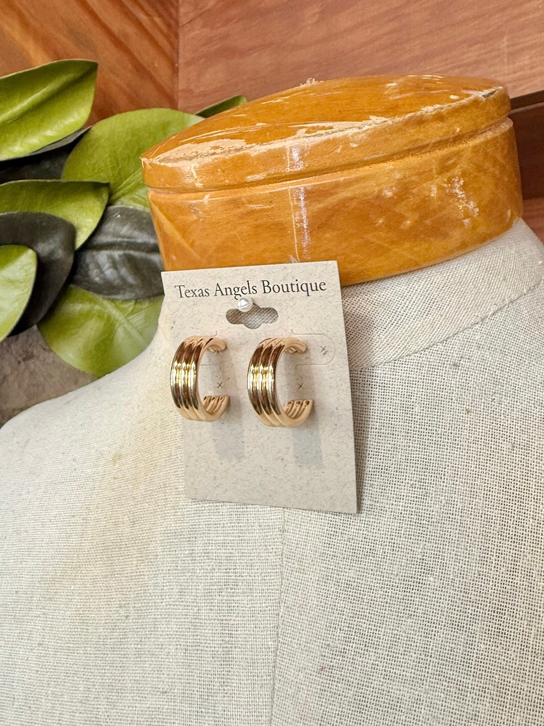 Gold Hoop Earrings