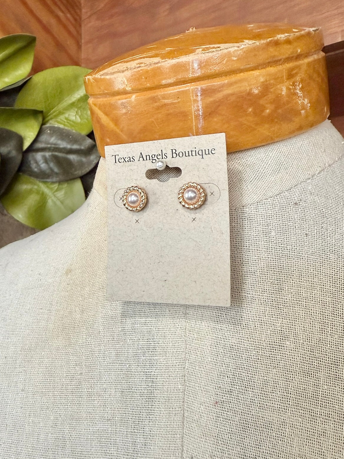 Pearl Stud Earrings