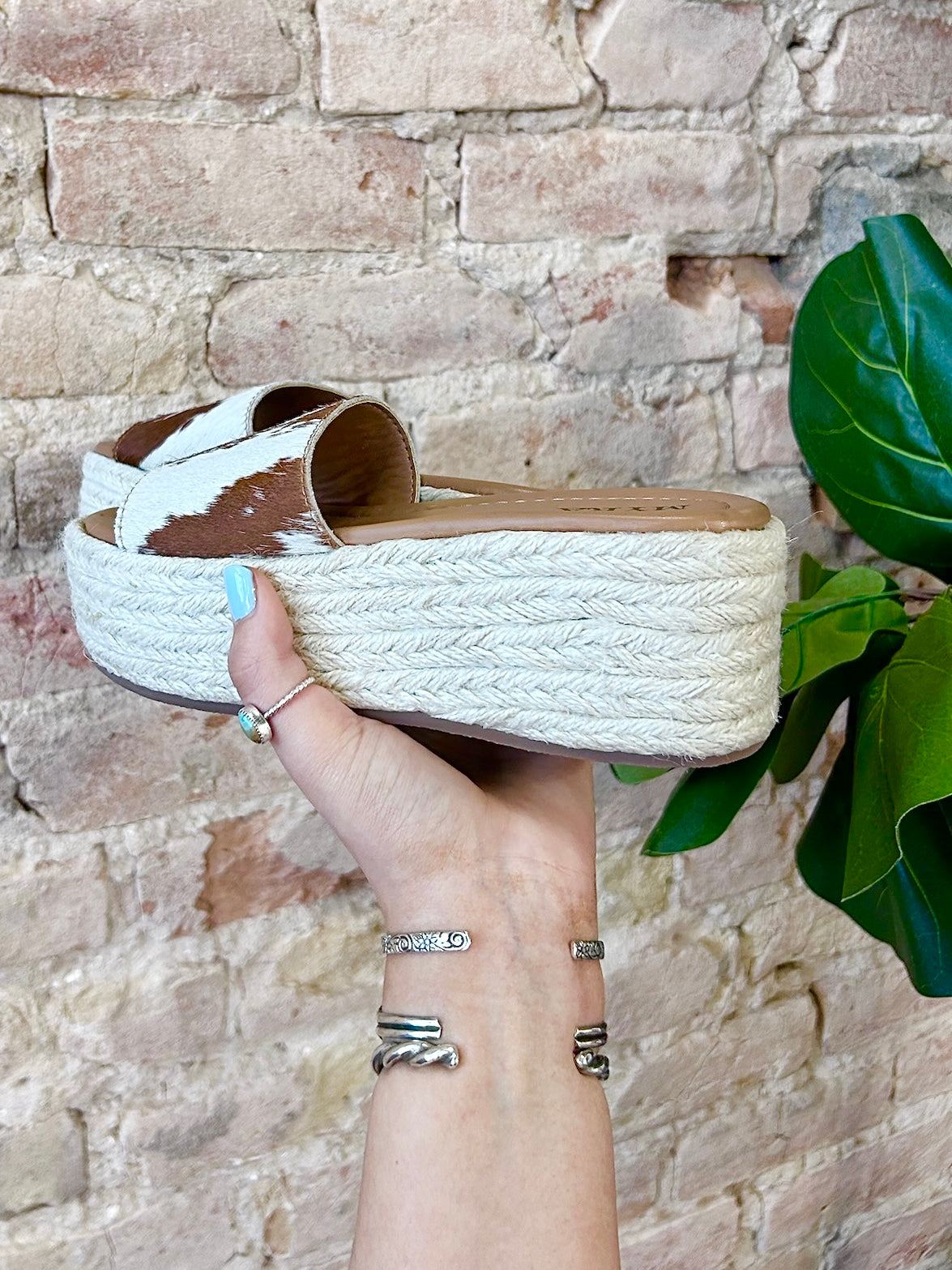 MYRA Cowhide Platforms