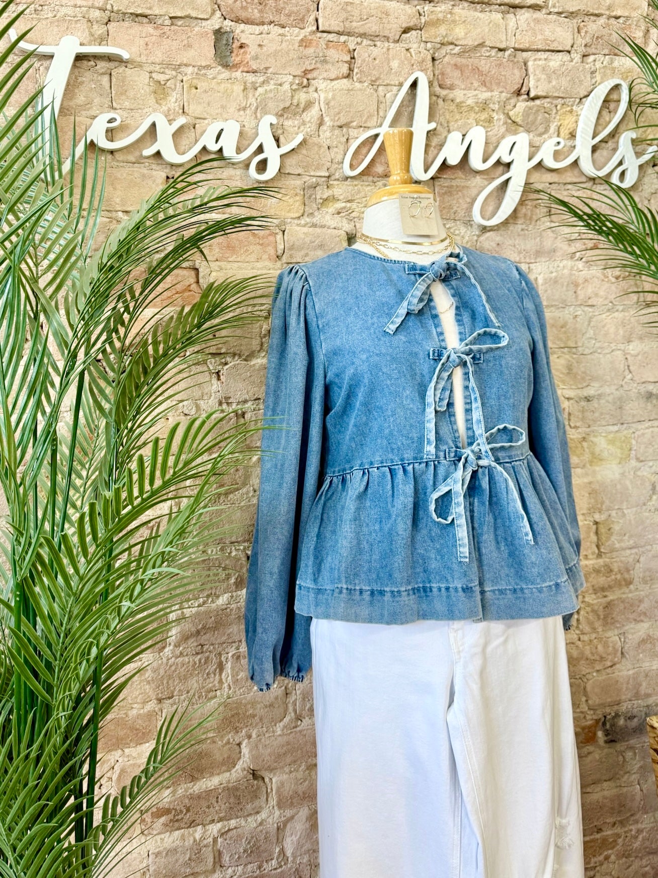 The Dreamer Denim Blouse