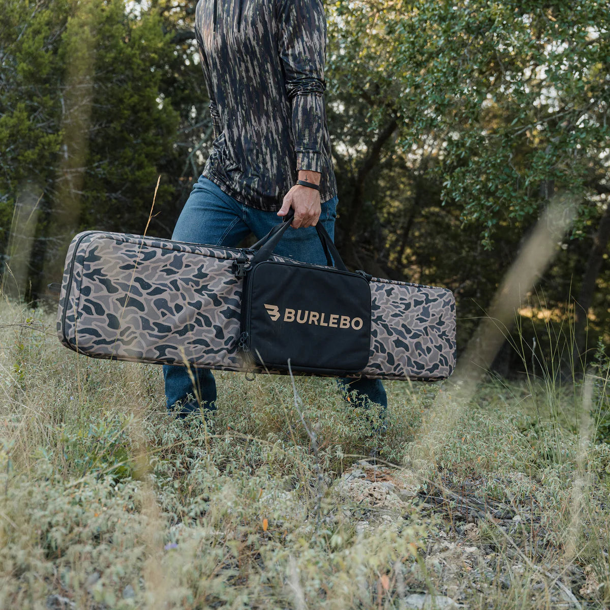 Burlebo Gauge Camo Double Rifle Case