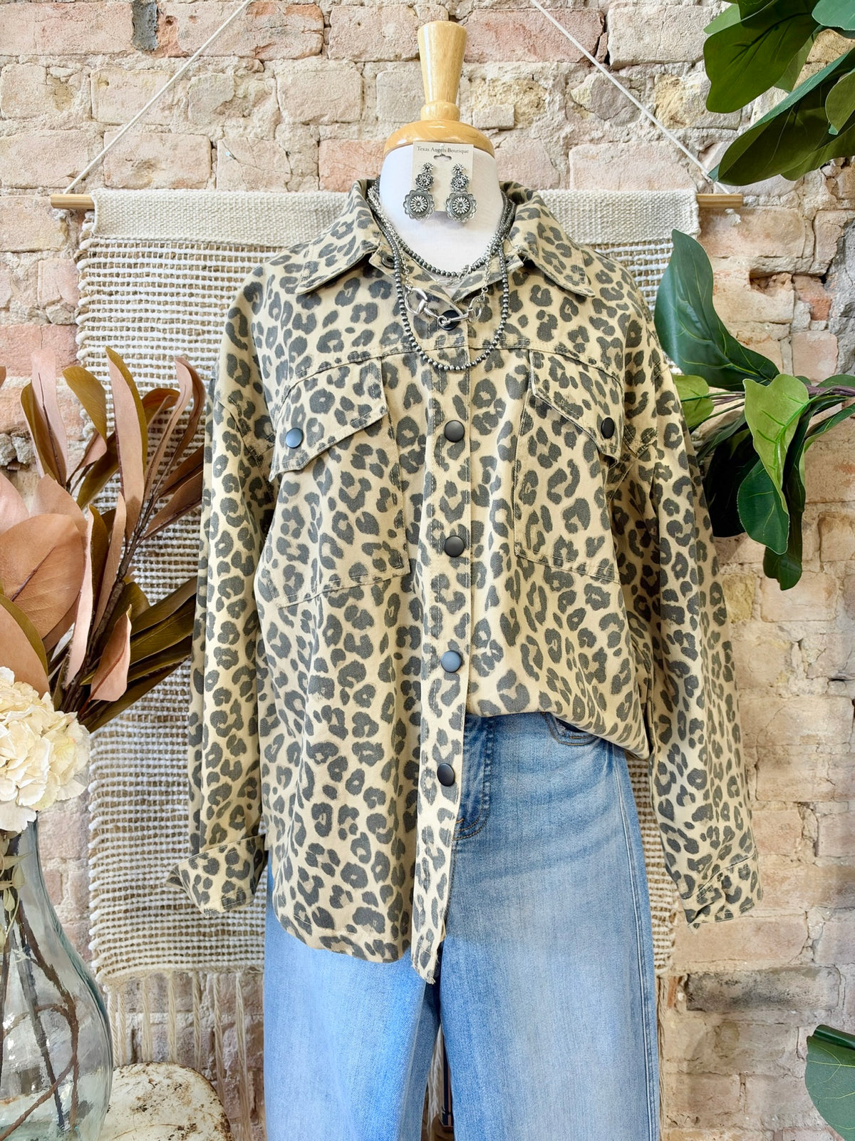 Locked In Leopard Print Jacket