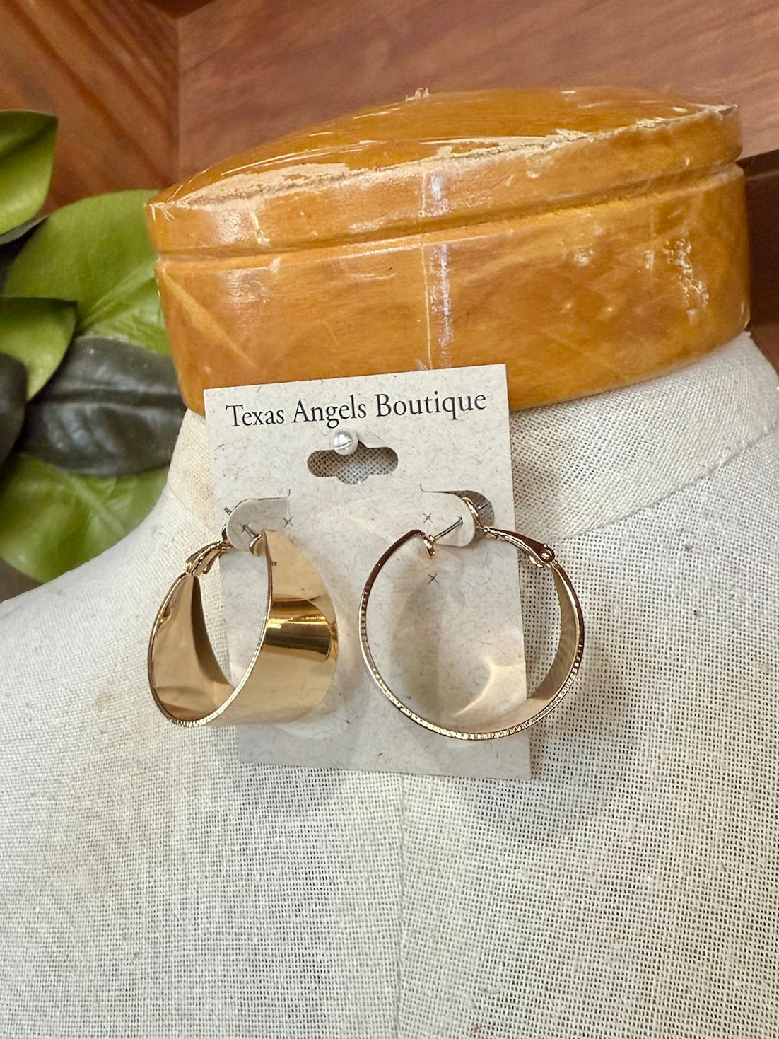 Gold Hoop Earrings