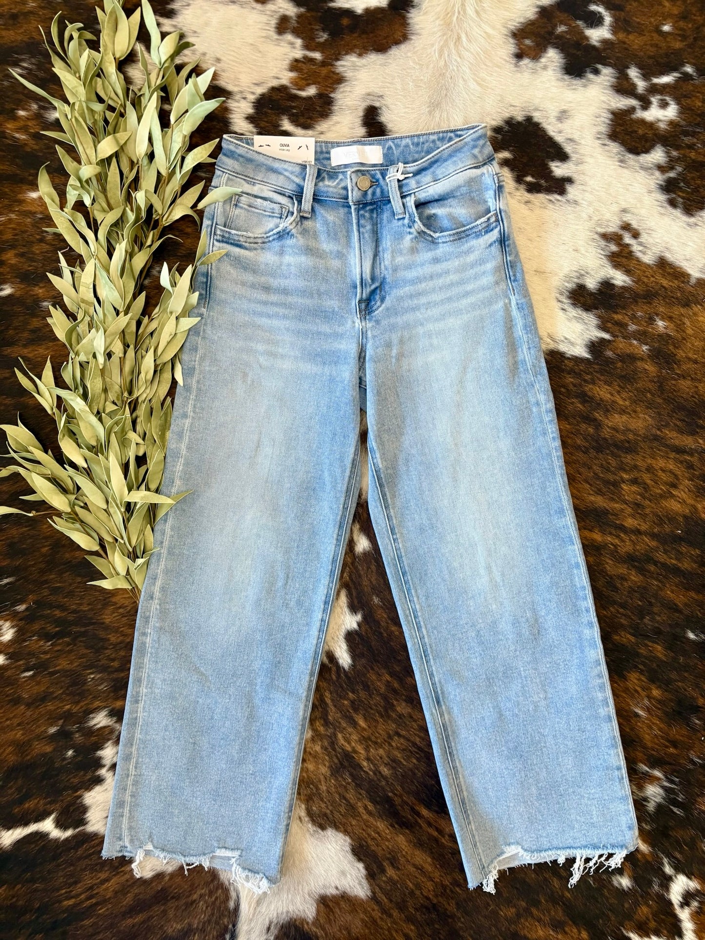 Wide Leg Vervet By Flying Monkey Jeans