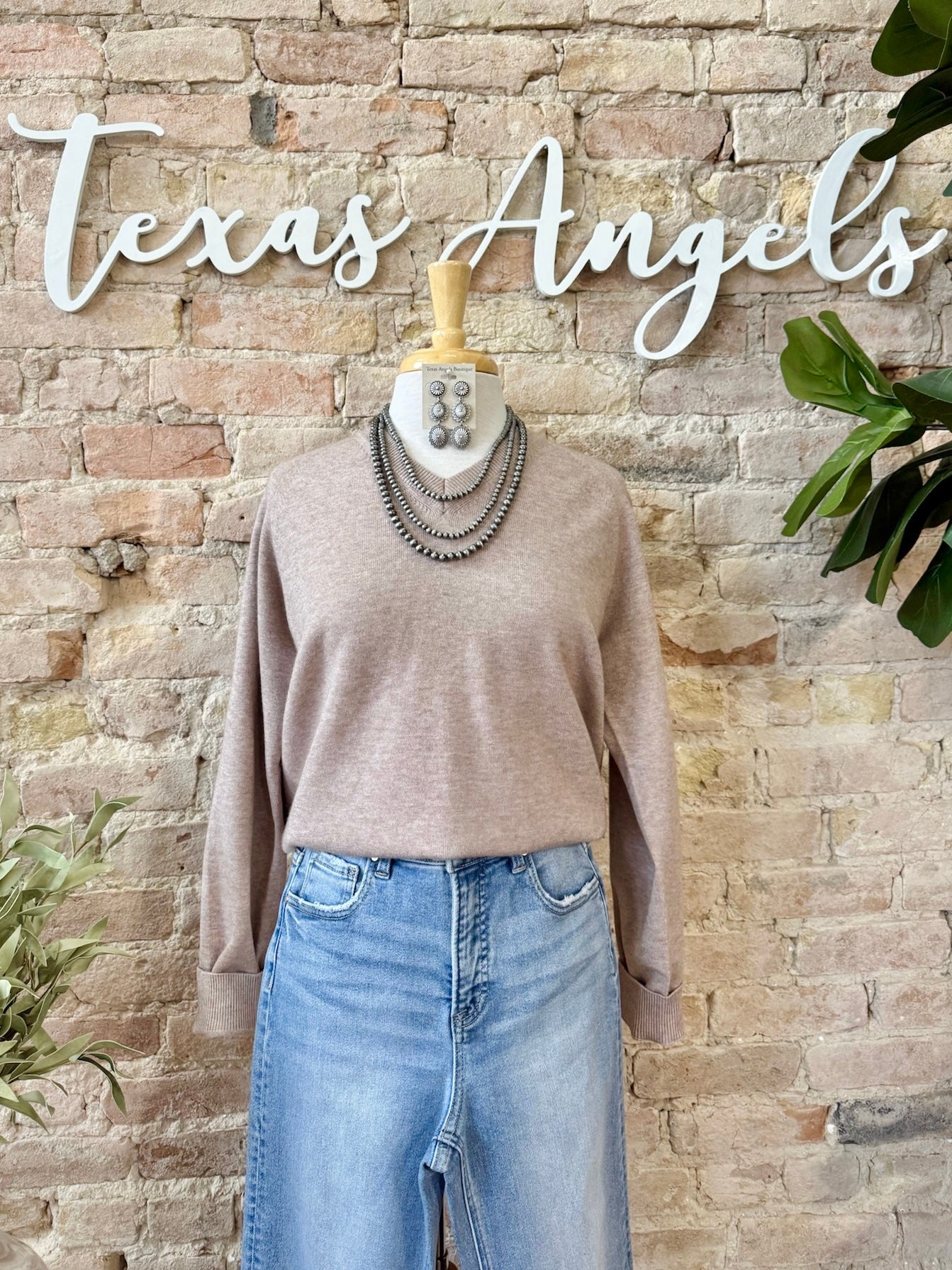 A Love Like This Latte Knit Sweater