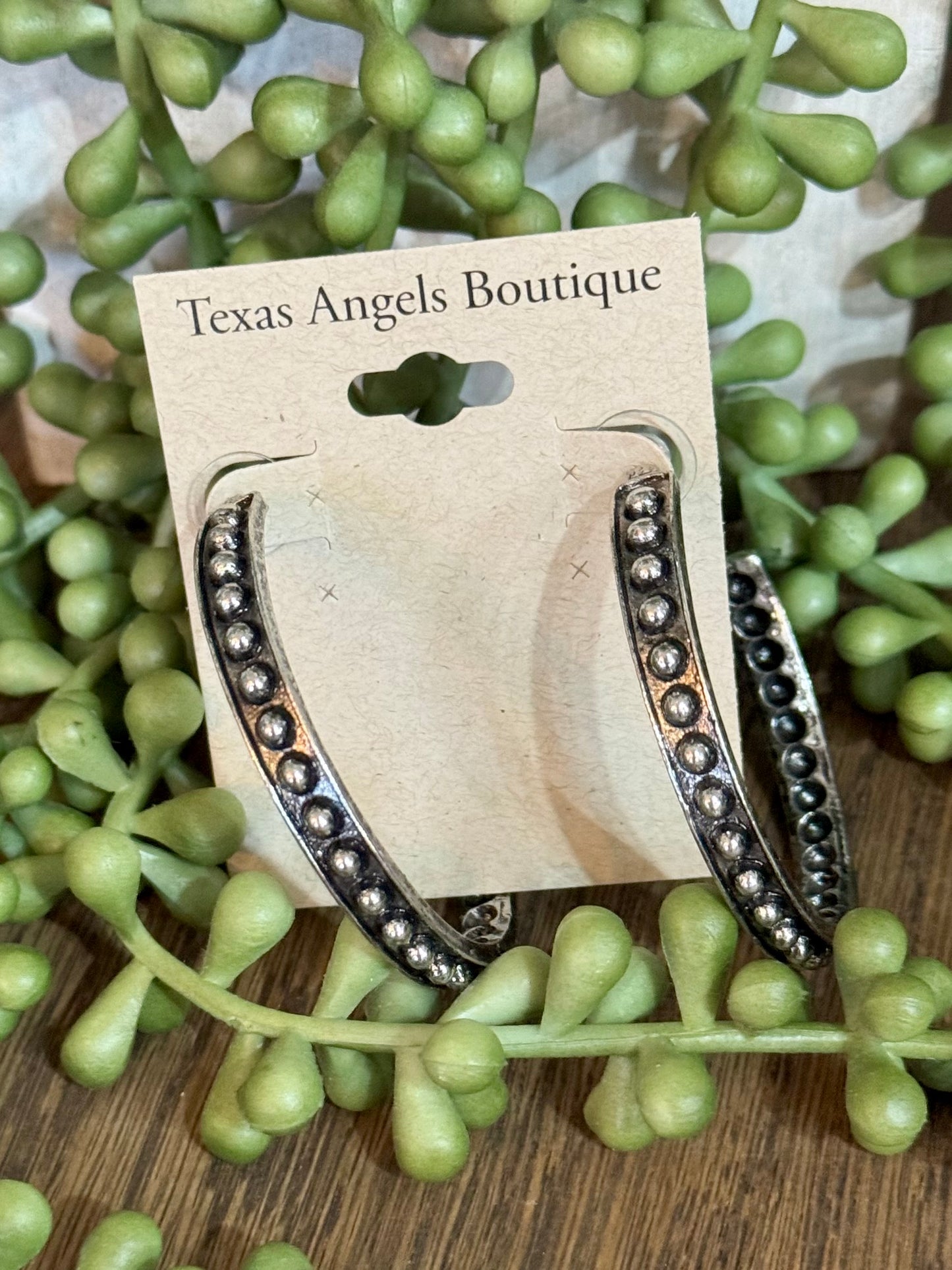 Silver Hoop Earrings