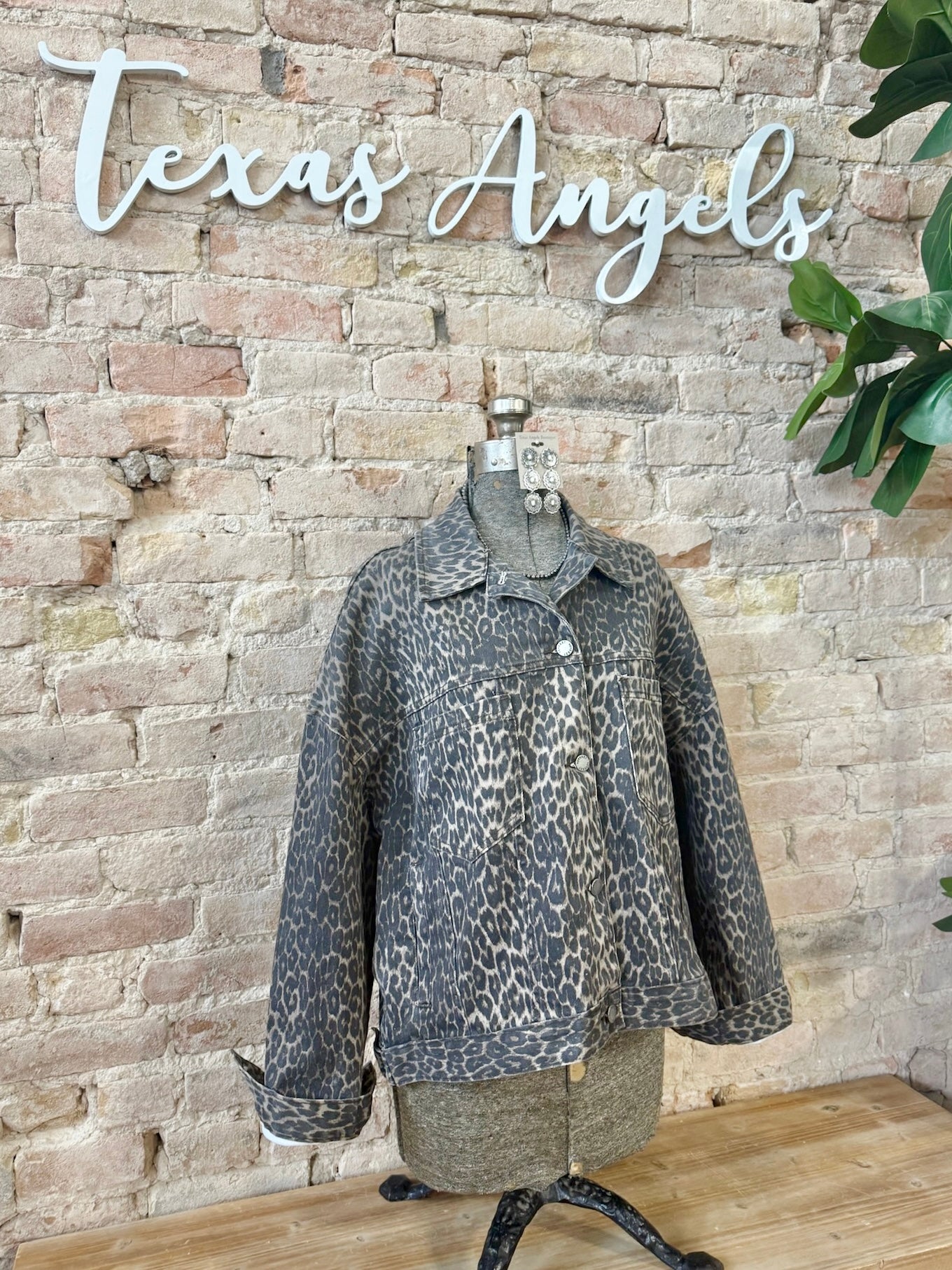 Lookin' For Love Leopard Print Jacket