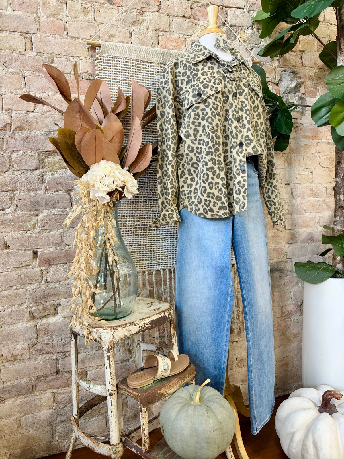 Locked In Leopard Print Jacket