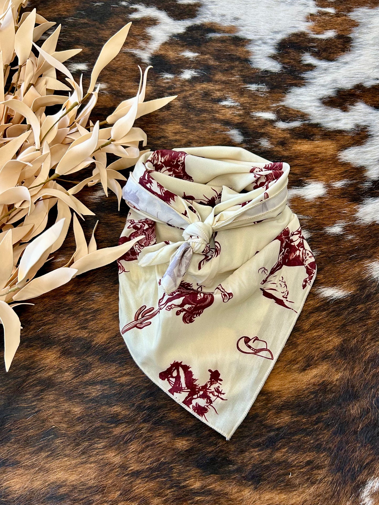 Let's Fiesta Western Print Wild Rag