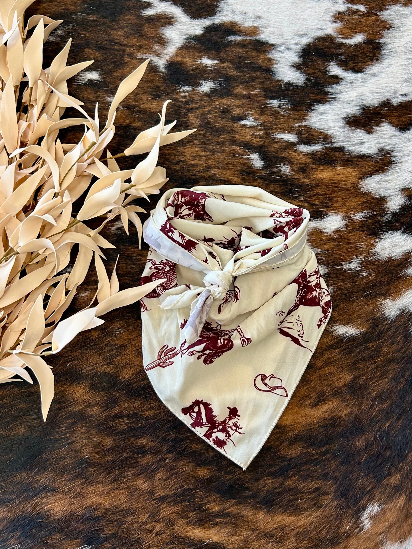 Let's Fiesta Western Print Wild Rag