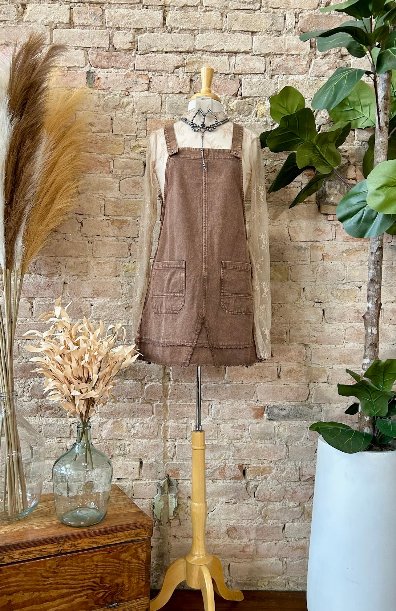 Born For This Brown Dress