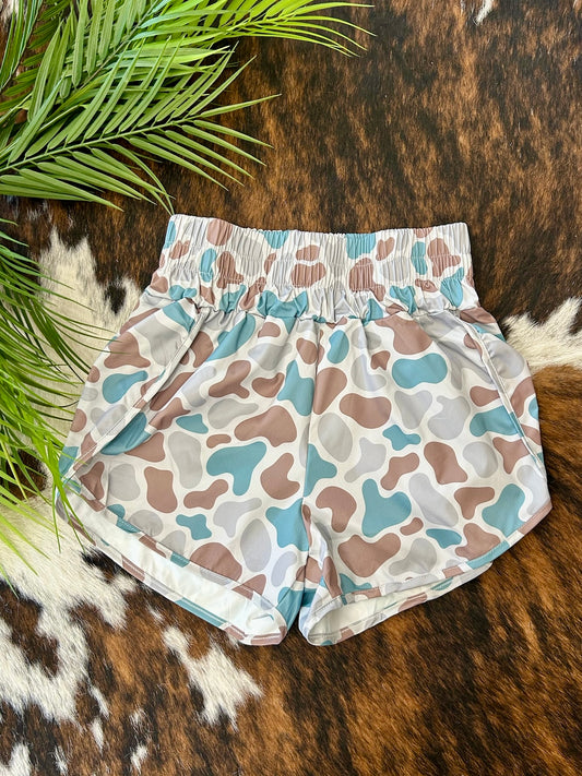 Can't You See Camo Shorts