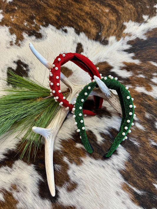 Pearl Beaded Headbands