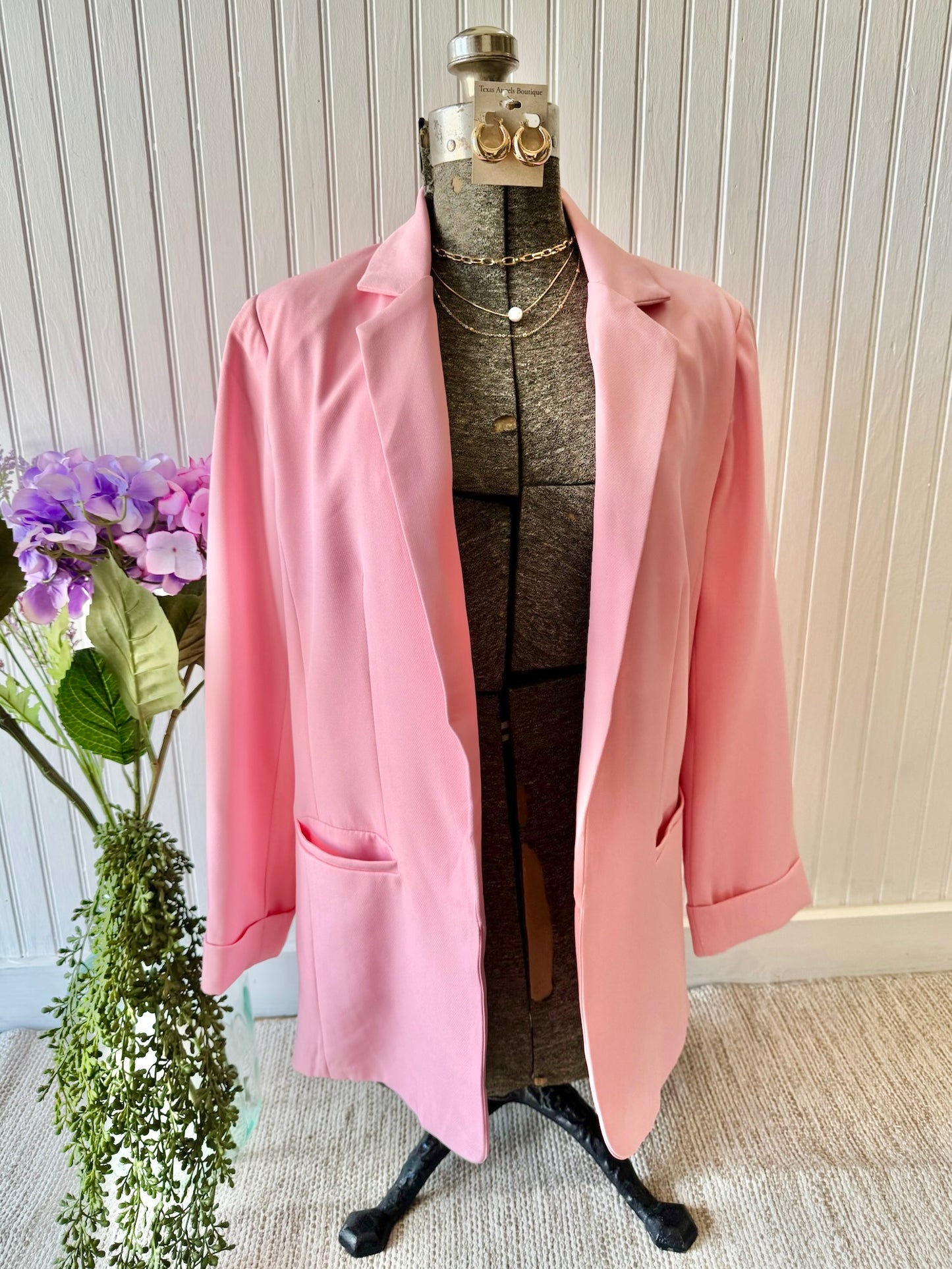 Boss Babe Pink Blazer