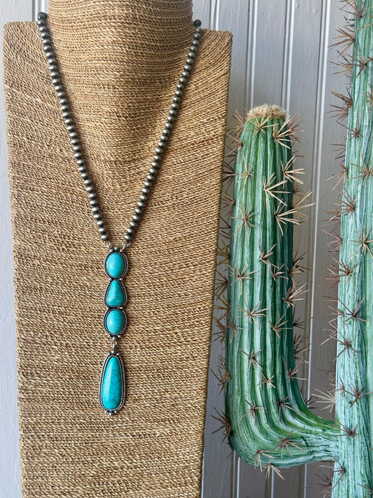 Turquoise Pendant Necklace