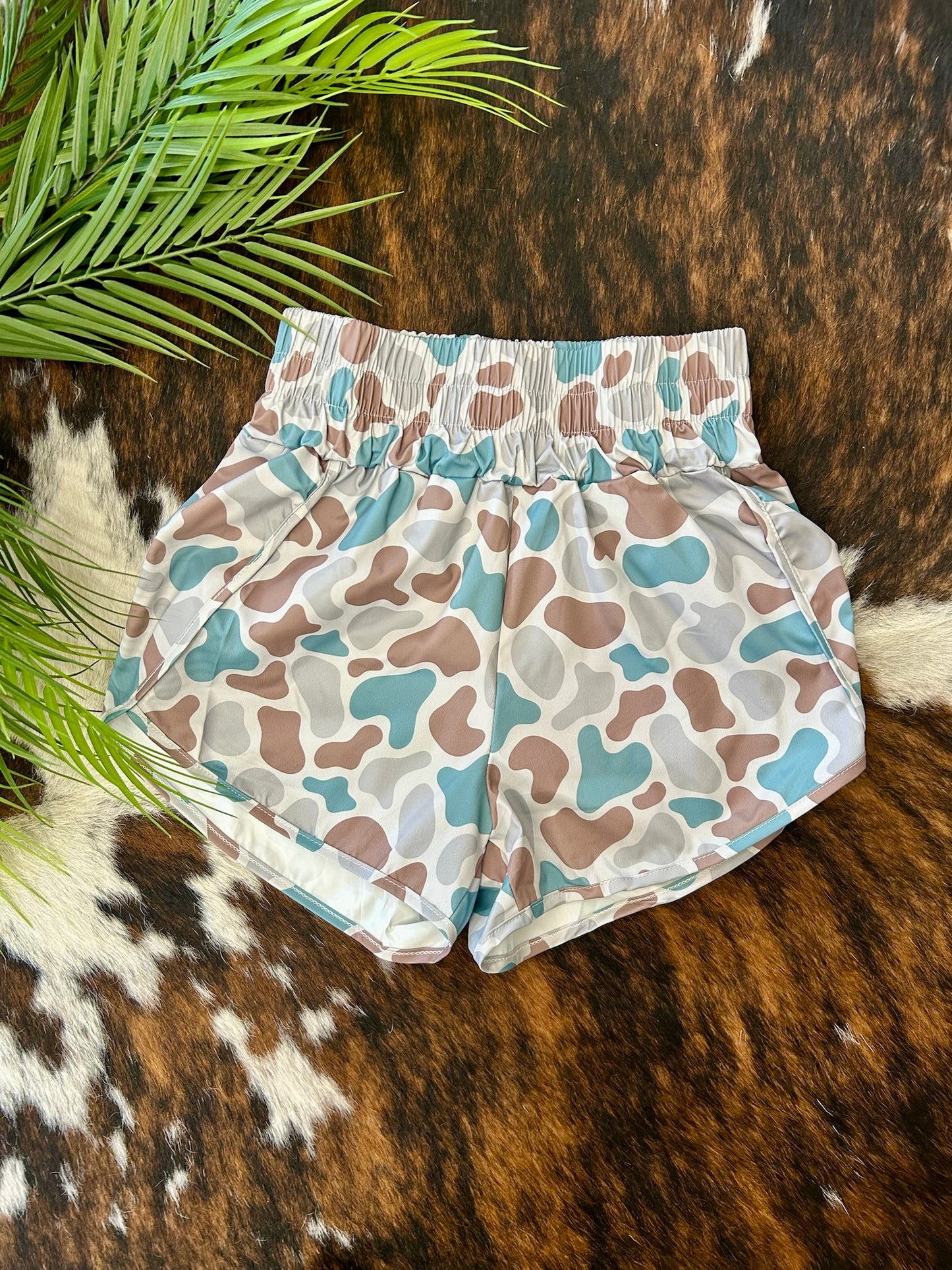Can't You See Camo Shorts