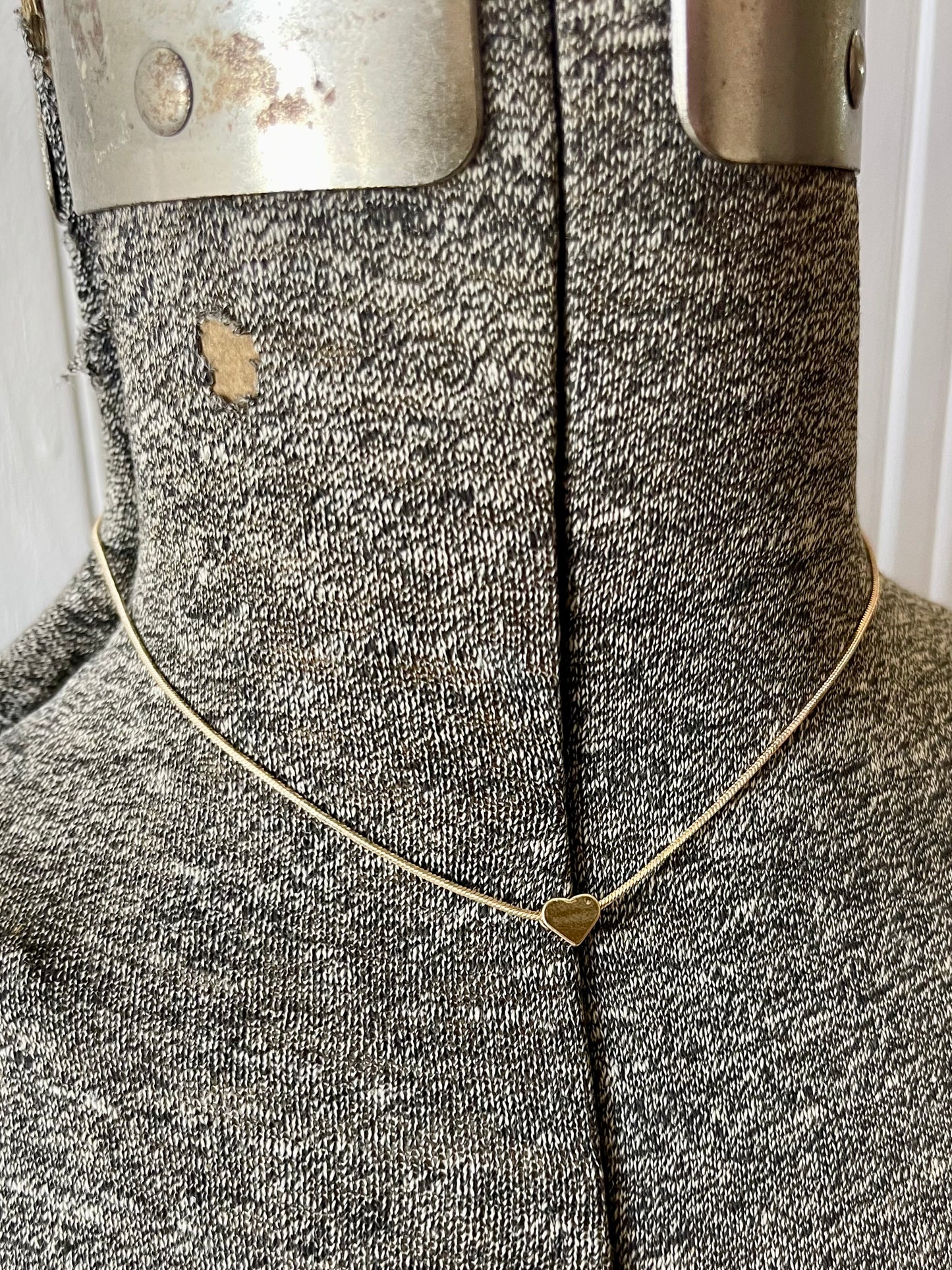 Dainty Gold Heart Necklace