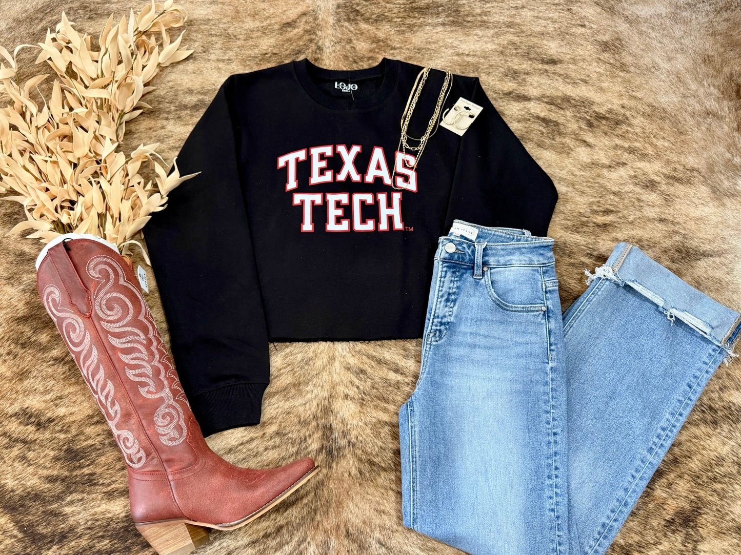 Texas Tech Black Sweatshirt
