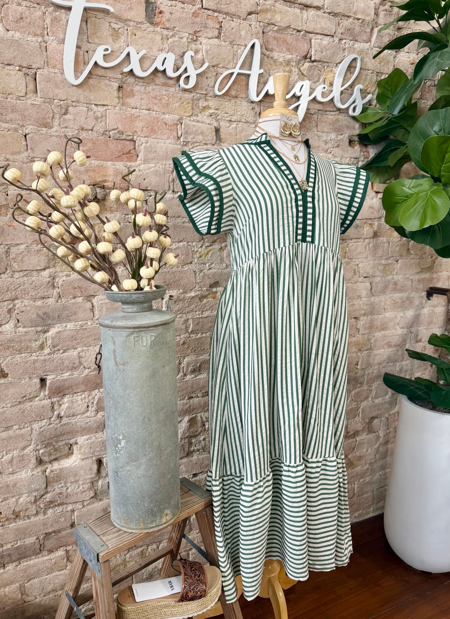 Ready For The Next Move Olive Mid Maxi