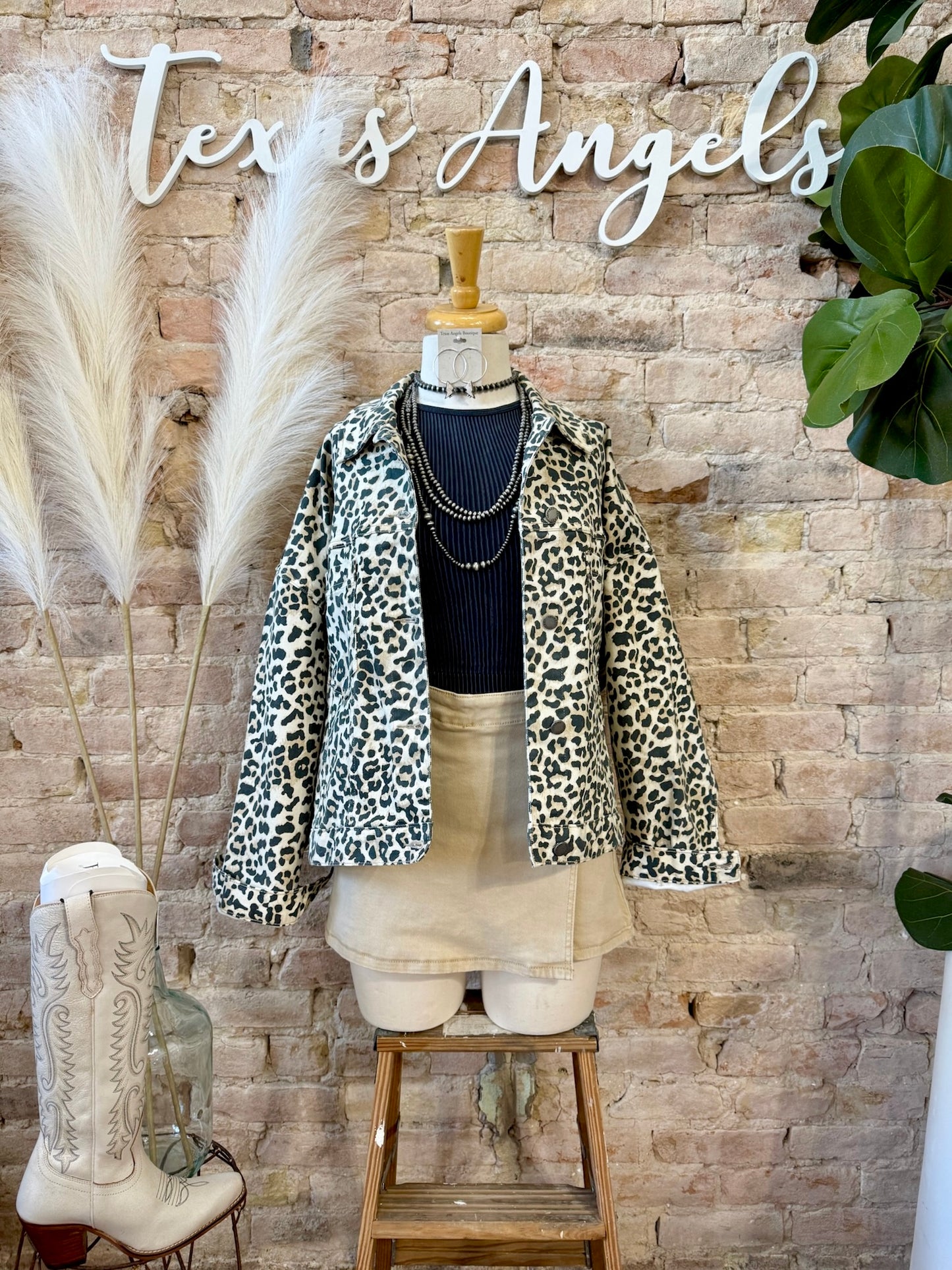 Lost In Love Leopard Print Jacket