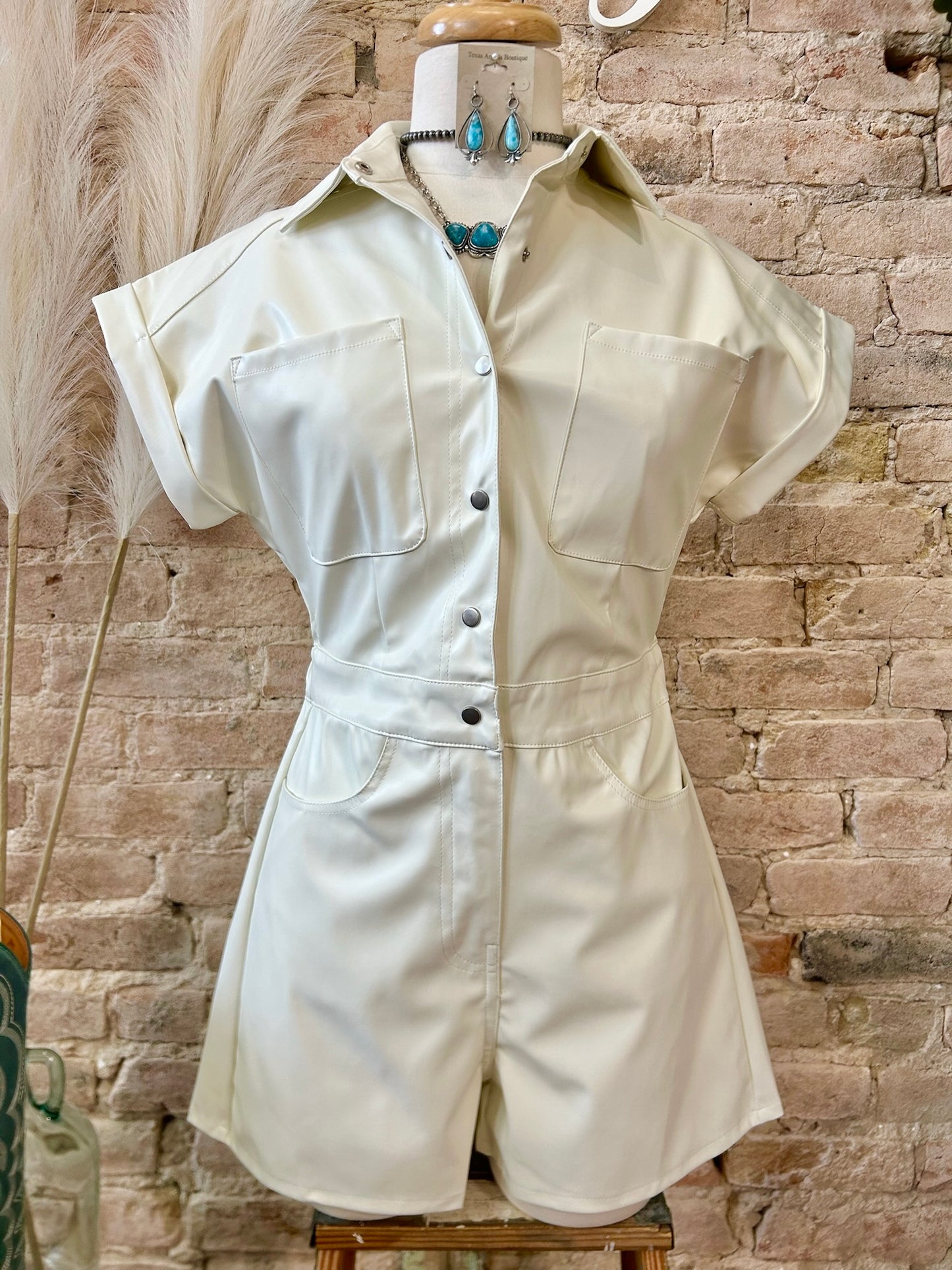 I’m So Into You Ivory Romper