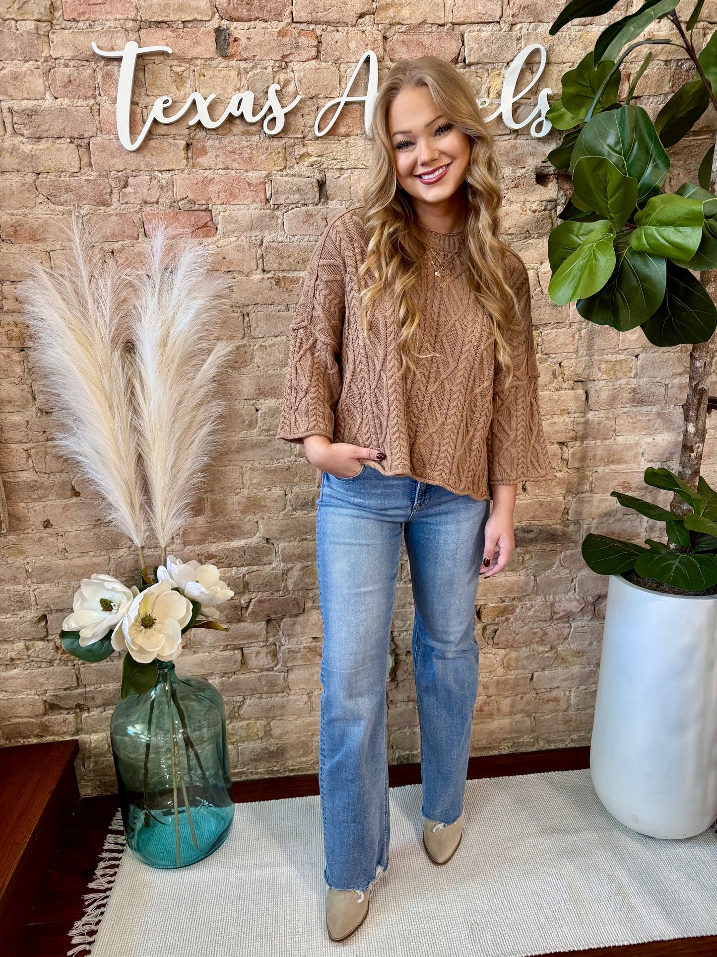Starbucks Date Mocha Knit Sweater
